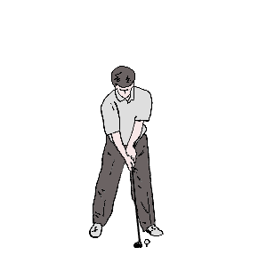 [Fred Couples' swing]